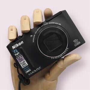 Nikon Coolpix S8100 Digital Camera | 12.1MP | Black